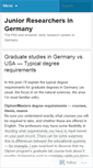 Mobile Screenshot of jrresearchersgermany.wordpress.com