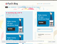 Tablet Screenshot of fyo3.wordpress.com