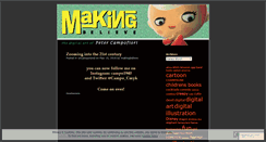 Desktop Screenshot of makingbelieve.wordpress.com