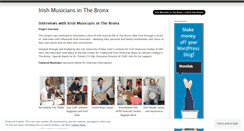 Desktop Screenshot of bronxtunes.wordpress.com