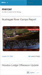 Mobile Screenshot of mikemercer.wordpress.com