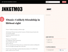 Tablet Screenshot of jnkgtm03.wordpress.com