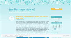 Desktop Screenshot of jennifermayormaynot.wordpress.com