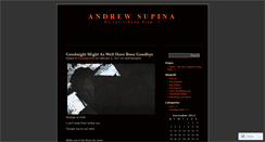 Desktop Screenshot of andrewsupina.wordpress.com