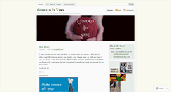 Desktop Screenshot of coveredinyarn.wordpress.com