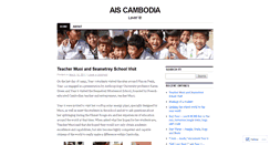 Desktop Screenshot of aiscambodia.wordpress.com