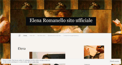 Desktop Screenshot of elenaromanelloscrittrice.wordpress.com