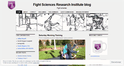Desktop Screenshot of fightsciencesresearchinstitute.wordpress.com