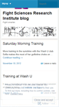 Mobile Screenshot of fightsciencesresearchinstitute.wordpress.com