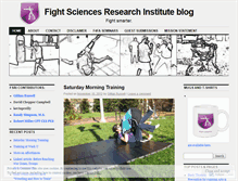 Tablet Screenshot of fightsciencesresearchinstitute.wordpress.com