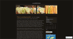 Desktop Screenshot of anuntitledstory.wordpress.com