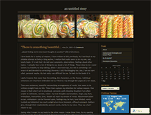 Tablet Screenshot of anuntitledstory.wordpress.com