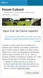 Mobile Screenshot of forumculturalonline.wordpress.com