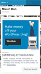Mobile Screenshot of musicboo.wordpress.com