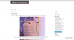 Desktop Screenshot of mulberryhouseinteriors.wordpress.com