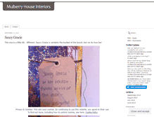 Tablet Screenshot of mulberryhouseinteriors.wordpress.com