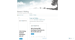 Desktop Screenshot of basten.wordpress.com