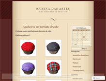 Tablet Screenshot of oficinadasartes.wordpress.com