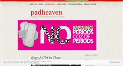 Desktop Screenshot of padheaven.wordpress.com