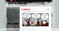 Desktop Screenshot of lifeofanimators.wordpress.com