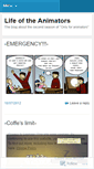 Mobile Screenshot of lifeofanimators.wordpress.com