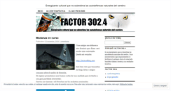 Desktop Screenshot of factor302punto4.wordpress.com