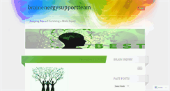 Desktop Screenshot of brainenergysupportteam.wordpress.com