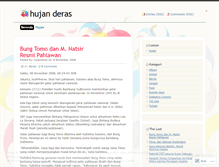 Tablet Screenshot of hujanderas.wordpress.com