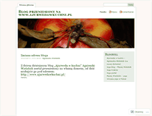 Tablet Screenshot of ajurweda.wordpress.com