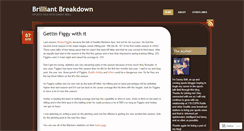 Desktop Screenshot of dbrilliantblog.wordpress.com