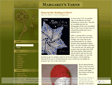 Tablet Screenshot of margaretsyarns.wordpress.com