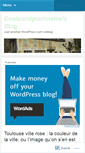 Mobile Screenshot of couleuretpatrimoine.wordpress.com