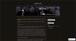 Desktop Screenshot of deathbyweb.wordpress.com