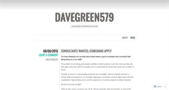 Desktop Screenshot of davegreen579.wordpress.com