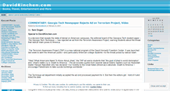 Desktop Screenshot of kinchendavid.wordpress.com