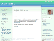 Tablet Screenshot of liferebooting.wordpress.com