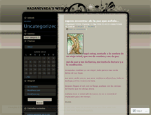 Tablet Screenshot of hadanevada.wordpress.com