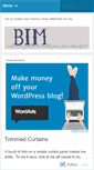 Mobile Screenshot of bimkreations.wordpress.com