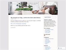Tablet Screenshot of charlesprogers.wordpress.com