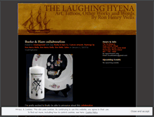 Tablet Screenshot of laughinghyena.wordpress.com
