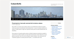 Desktop Screenshot of cubaensolfa.wordpress.com