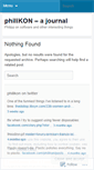 Mobile Screenshot of philikon.wordpress.com