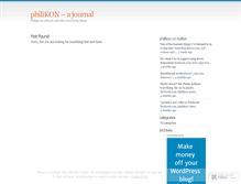 Tablet Screenshot of philikon.wordpress.com