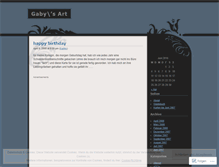 Tablet Screenshot of gaby1566.wordpress.com
