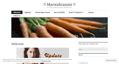 Desktop Screenshot of marwahranzez.wordpress.com