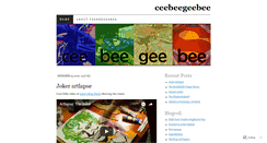 Desktop Screenshot of ceebeegeebee.wordpress.com