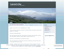 Tablet Screenshot of eugeniaoh.wordpress.com