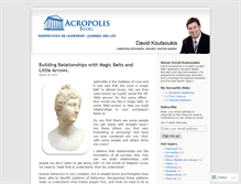 Tablet Screenshot of davidkoutsoukis.wordpress.com