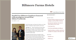 Desktop Screenshot of biltmorefarmshotels.wordpress.com