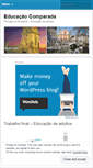 Mobile Screenshot of educomparada9.wordpress.com